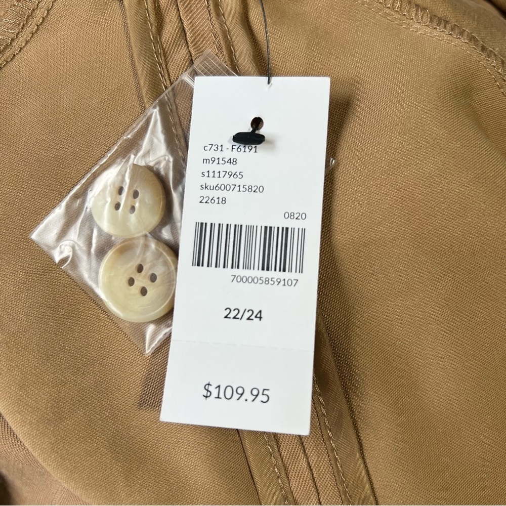 NWT Lane Bryant Utility duster jacket - Picture 13 of 14